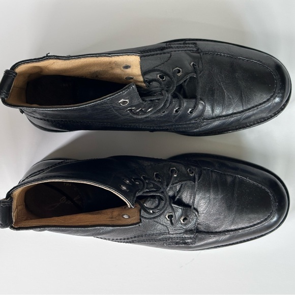 Frye Black Leather Chukka Boots for Men w/ Vibram soles added